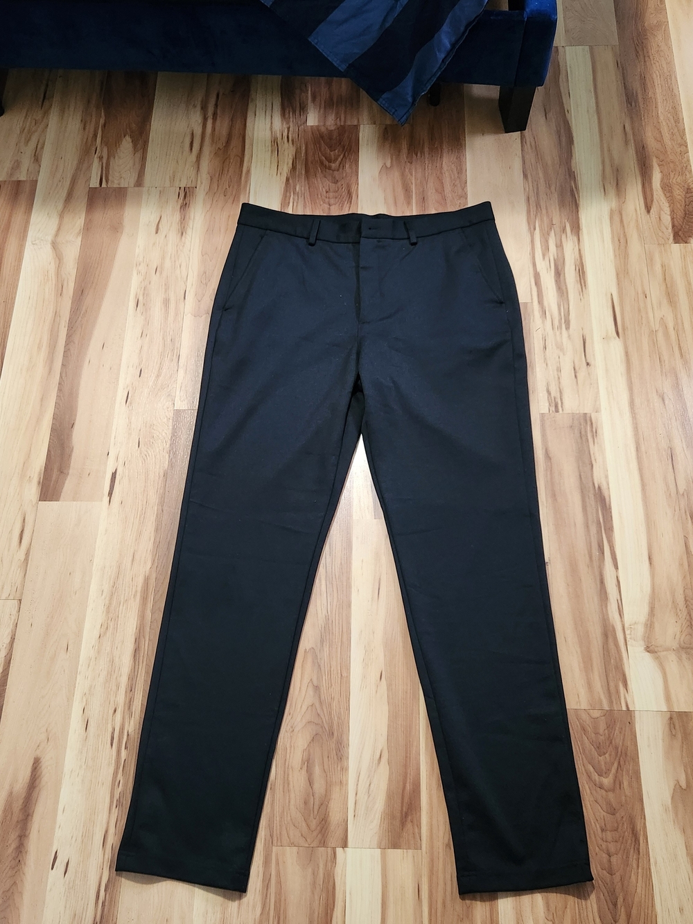 Men's Black Dress Pants – Slim Straight Professional Trousers